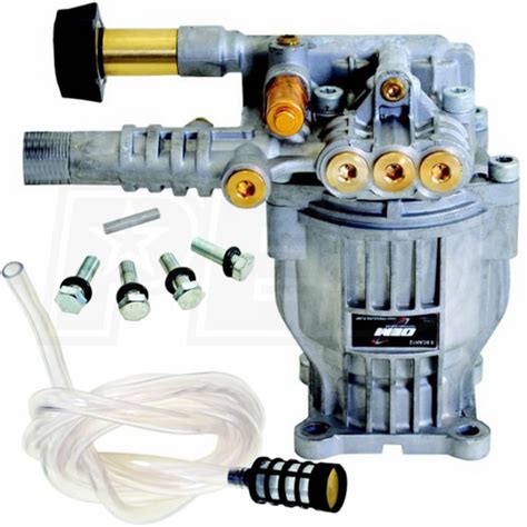 oem technologies fully plumbed  psi  gpm horizontal axial pressure washer pump kit oem
