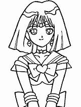 Sailor Saturn Serenity Endymion Spalvinimo Neptune Colorironline sketch template