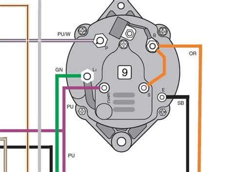 wiring diagram  mando alternator kent mccormick