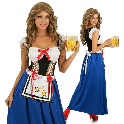 2017 New Fashion German Oktoberfest Beer Girl Costume Sexy Beer Adult