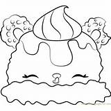 Coloring Caramel Cream Pages Noms Num Coloringpages101 Cotton Candy sketch template