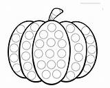 Dot Pumpkin Pages Printable Marker Do Worksheet Coloring Halloween Printables Preschool Worksheets Activities Fall Kids Theresourcefulmama Clipart Crafts Painting Dots sketch template