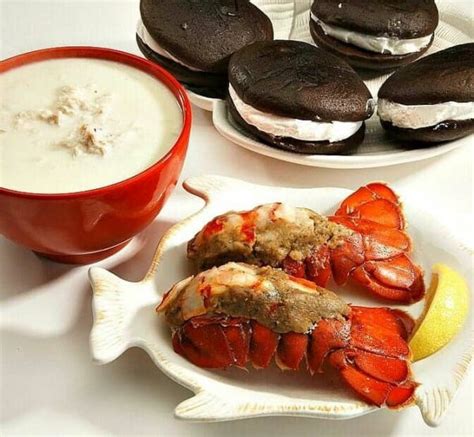 Baked Stuffed Lobster Recipe With Shrimp And Scallops Oh My