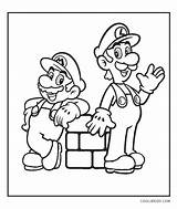 Luigi Ausdrucken Malvorlagen Stampare Brothers sketch template