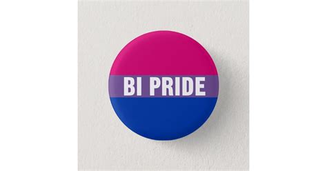 Bi Bisexual Pride Flag Button