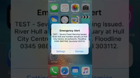 uk emergency alerts cell broadcast iphone youtube