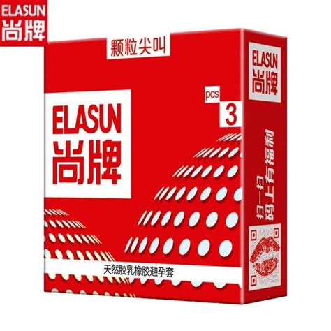 Jual Best Elasun 3 Pcs Stimulation Ultra Thin Pleasure Condoms Safer