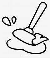 Mop Broom Clipartkey 19kb sketch template