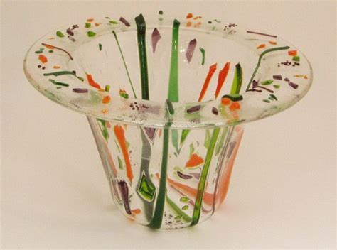 Glass Tutorial Drop Ring Mold Vase Part 3 Fused Glass Artwork Kiln