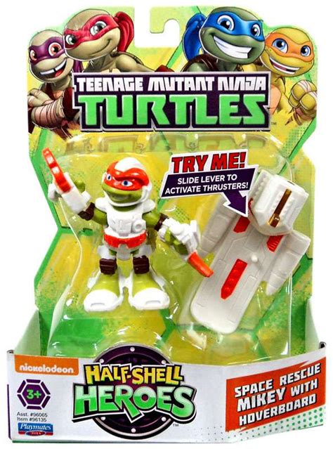 teenage mutant ninja turtles tmnt  shell heroes space rescue mikey  hoverboard action