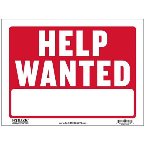 wanted sign bazicstore