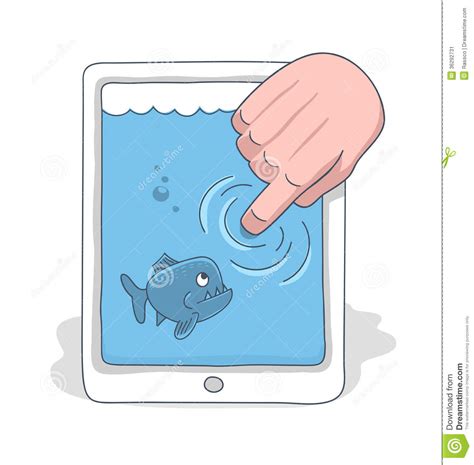 danger hiding in a touchpad concept stock image image 36292731