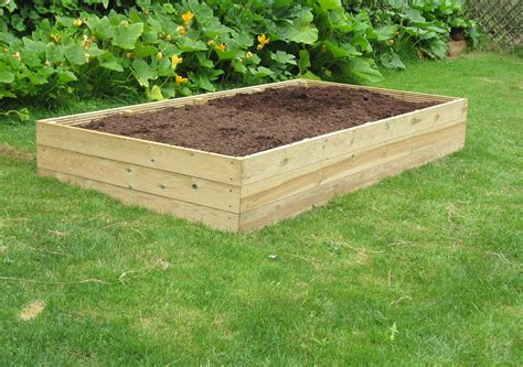 timber raised beds  easier gardening access garden products