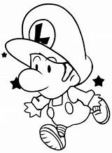 Coloring Pages Luigi Baby Paper Mario Print Cute Jeffy Printable Color Template Supercoloring Drawing Doll Getdrawings Book sketch template