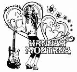 Montana Hannah Coloring Pages Miley Cyrus School High Musical Printable Disney Print Color Sheets New2 Channel Kids Girls Choose Board sketch template