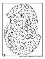 Dot Egg Woojr Hatching sketch template