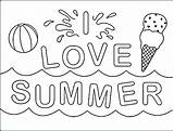 Coloring Summer Pages Kids Printable Vacation Easy Print Sheets Color Beach Clothes Bestcoloringpagesforkids Nature Getcolorings Worksheets Pdfs Ice Cream Girl sketch template