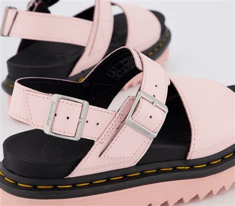 dr martens voss sandals pink hydro sandals