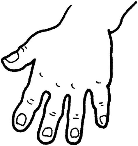 coloring page hand coloringme