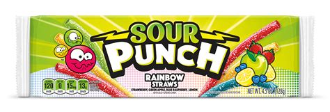 Sour Straws Candy Sour Punch