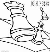 Chess Coloring Pages Colorings sketch template