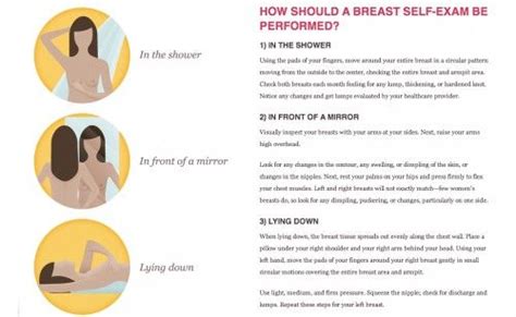 cards  breast  exam instructions   favor health fair breast