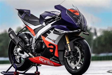 aprilia launches rsv xtrenta  front rear   engine wings