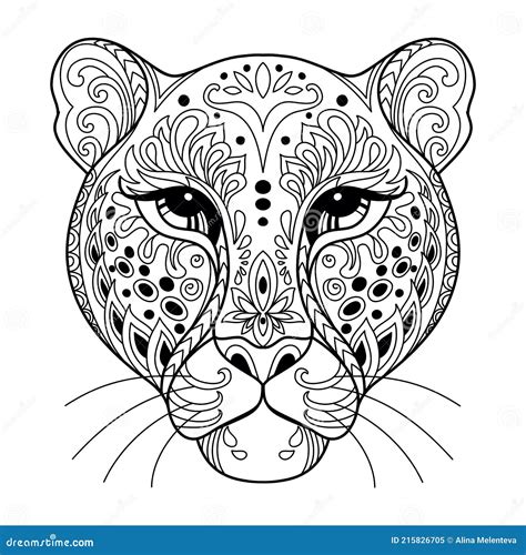 coloring pages  adults leopard leopard coloring pages