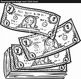 Dollar Drawing Bill Sketch Vector Getdrawings sketch template