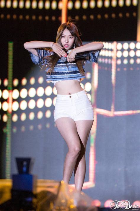 bestie s dahye shows off her perfect s line at recent