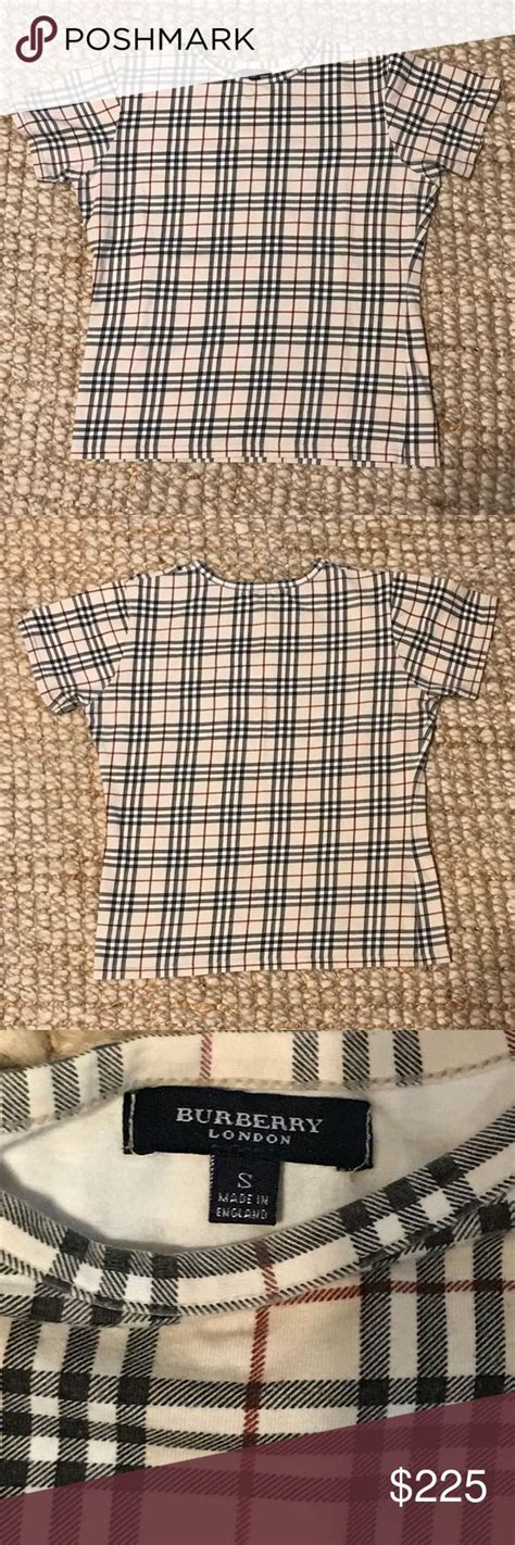 Burberry Beige Multicolor Nova Check T Shirt Pre Owned And Loved ️ Tan