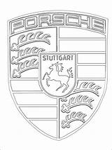 Porsche Malvorlagen Emblem Stampare Ausdrucken Malvorlage Emblema Automobili Questa sketch template