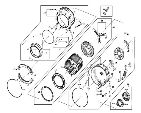 samsung washer parts model wfanrxaa sears partsdirect