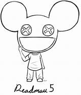 Deadmau5 Ashley Deviantart sketch template
