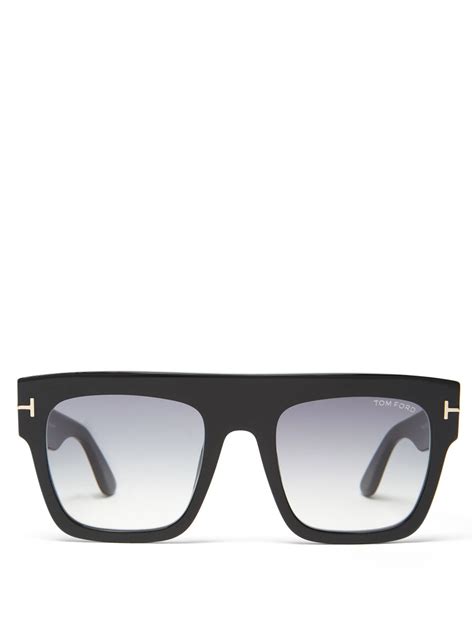 black renee oversized square acetate sunglasses tom ford eyewear