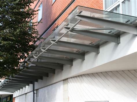 glass canopyglass awning demax arch