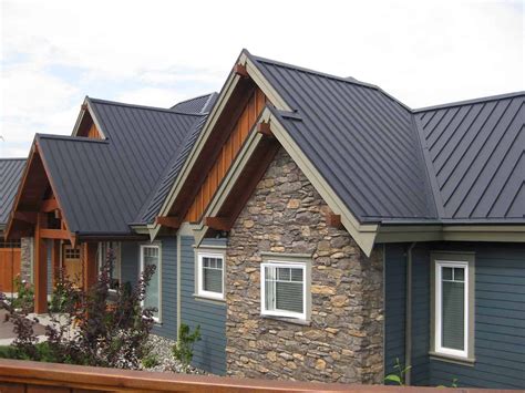 interlock standing seam roof deep charcoal campbell river bcdeep charcoal metal roof houses