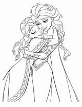 Frozen Coloring Fever Elsa Pages Getdrawings sketch template