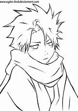 Coloring Pages Bleach Anime Color Print Printable sketch template
