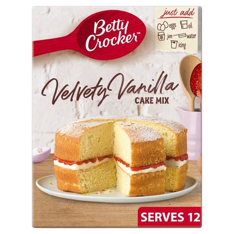 betty crocker vanilla cake mix   ocado