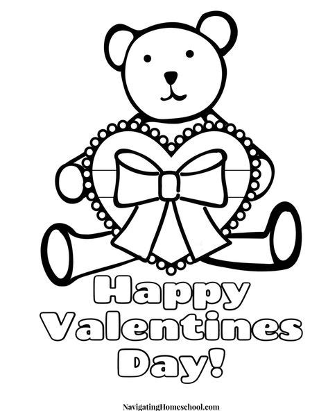 find  coloring sheets  valentines day  perfect   homeschoolers