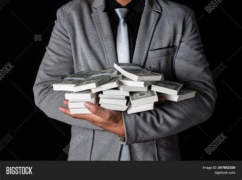 man holding money hand image photo  trial bigstock