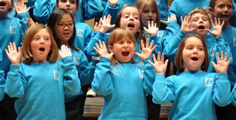 singing encourages children   calm confident  creative grown