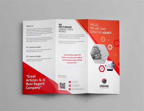 aeolus corporate tri fold brochure template graphic yard graphic