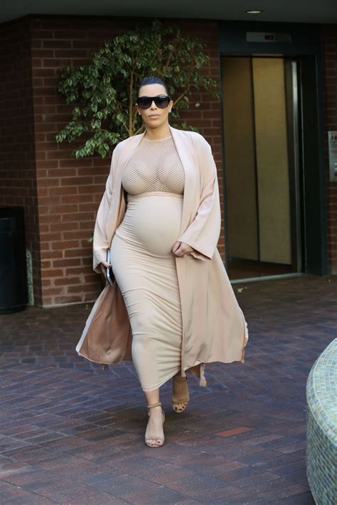 Pregnant Kim Kardashian Out In Beverly Hills 09 27 2015 – Hawtcelebs