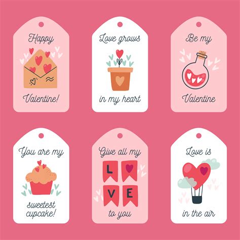 valentine printable gift tags printableecom