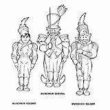Wizard Oz Coloring Pages Witch Wicked Printable Top Munchkins Toddler East sketch template