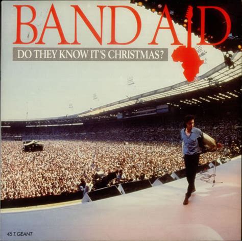 band aid     christmas french  vinyl single