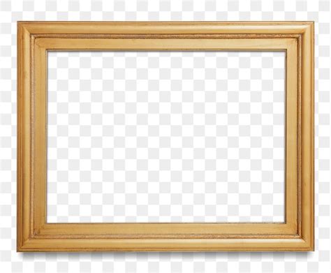 wooden picture frame mockup transparent premium png rawpixel