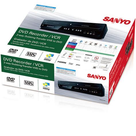 Sanyo Fwzv475f Dvd Recorder Vcr Combo Vip Outlet